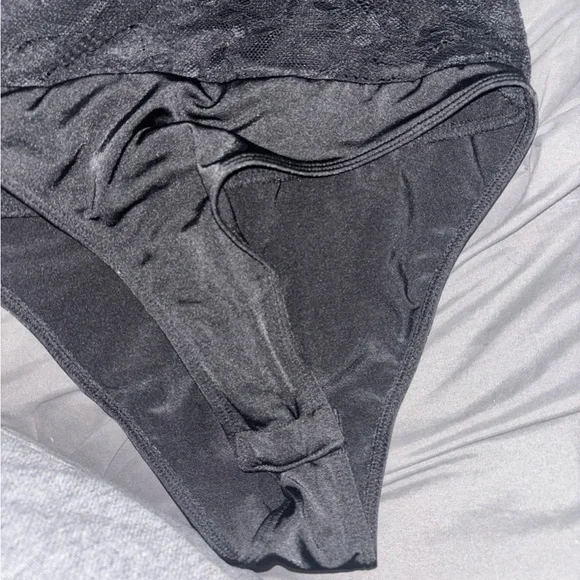 Out from under lace trim bodysuit - Picture 3 of 6